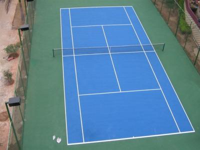 标准塑胶网球场的大小尺寸和面积